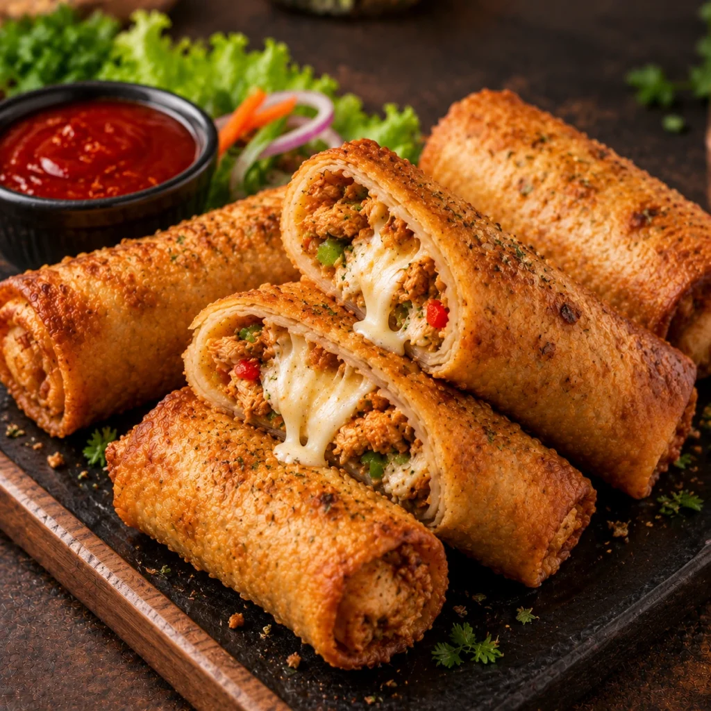 Chicken Cheese Roll